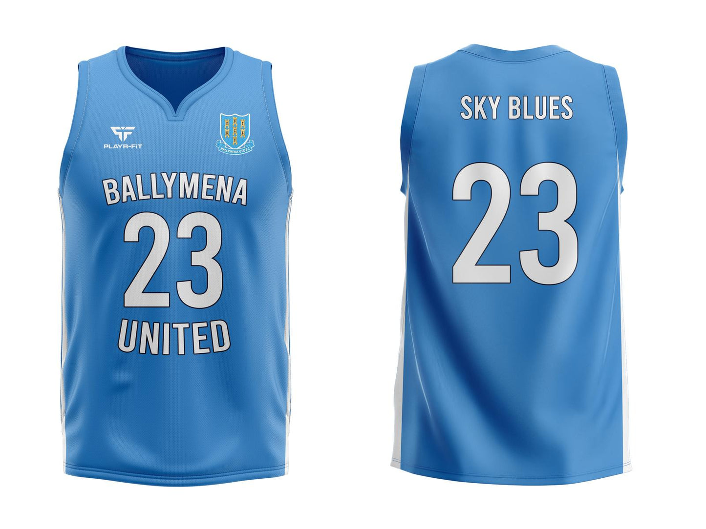 Ballymena United Playr-Fit 2025/26 Basketball Vest