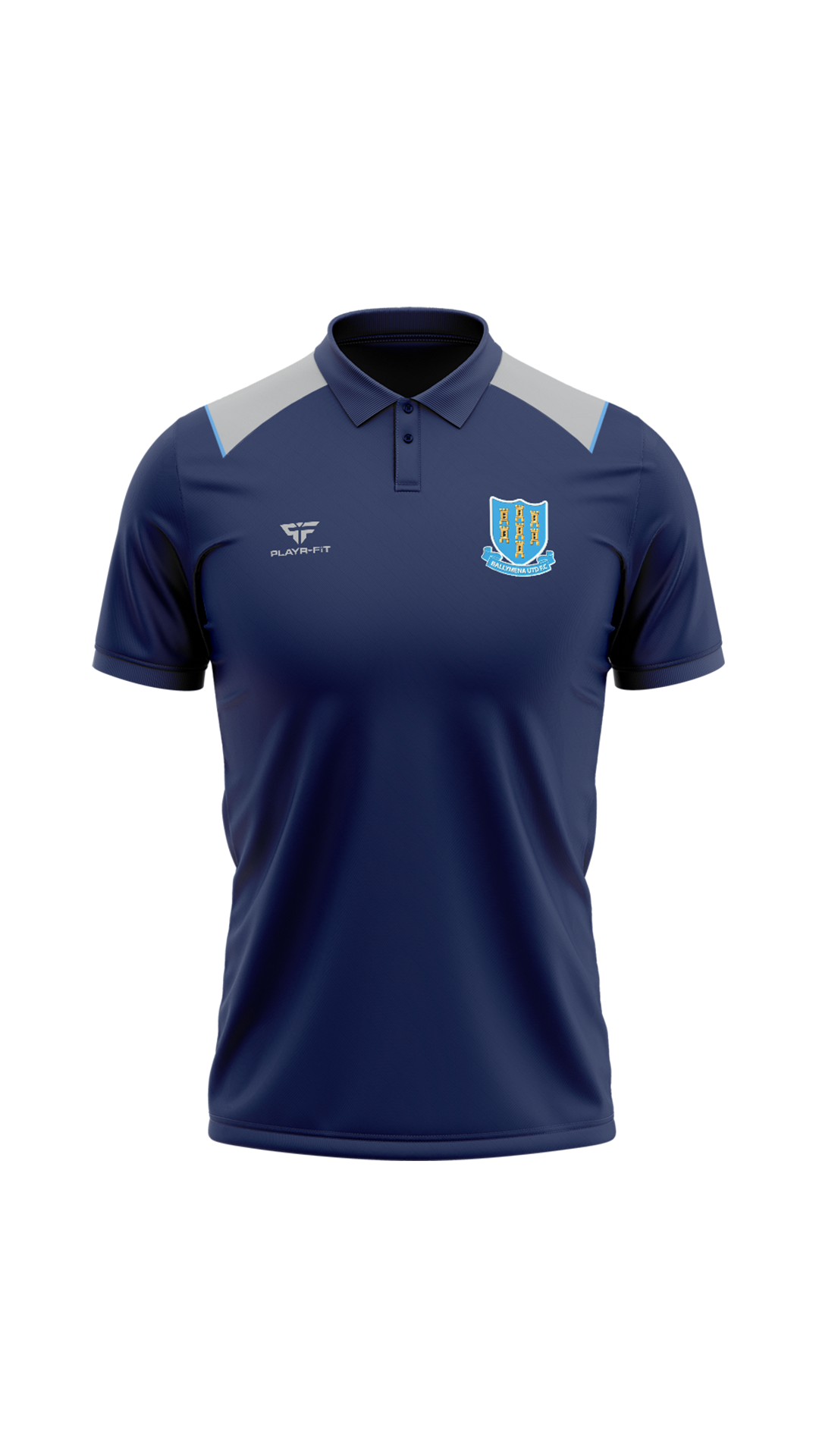 Ballymena United Playr-Fit Polo