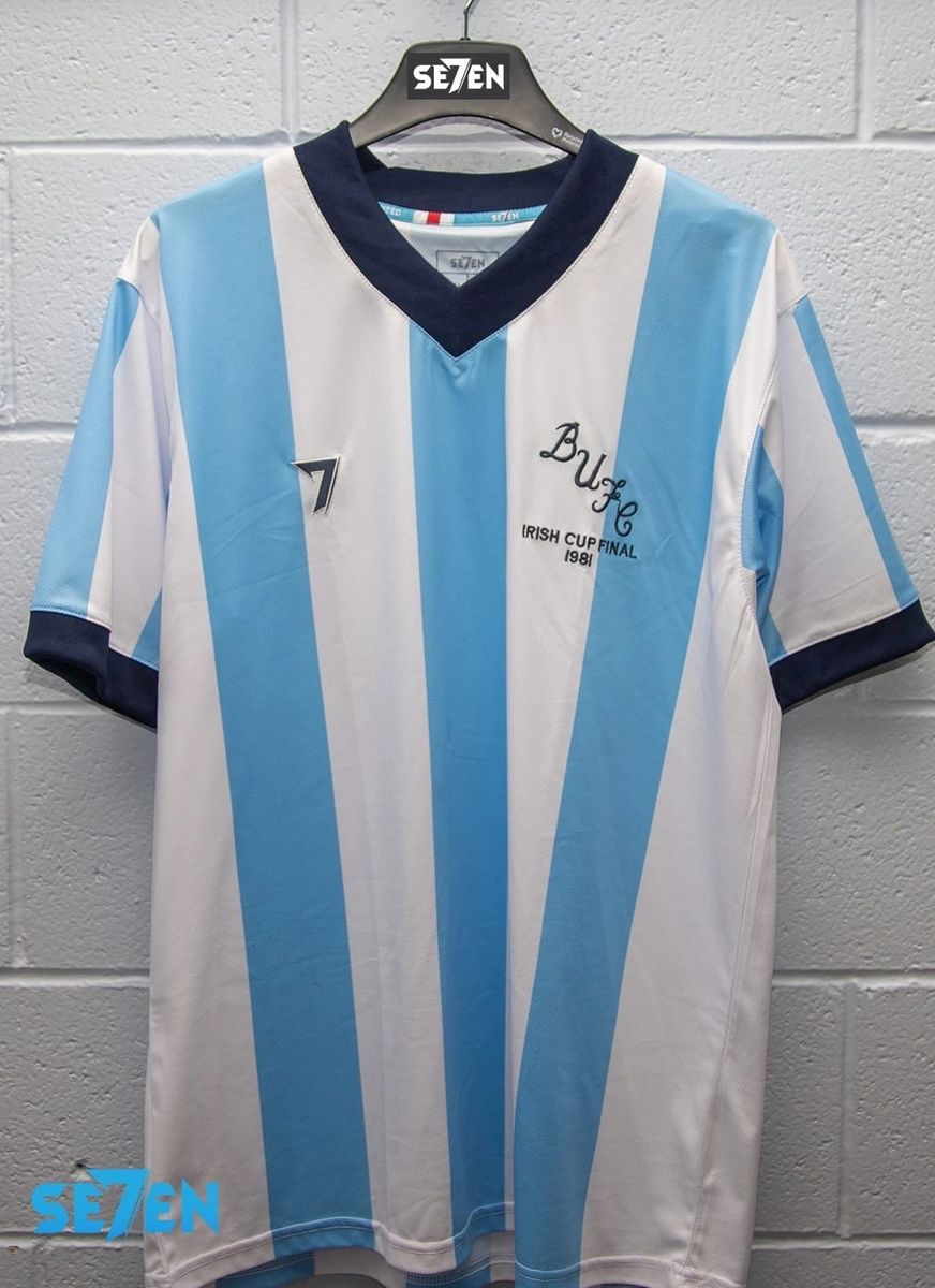 Se7en - 1981 Irish Cup Final Retro shirt