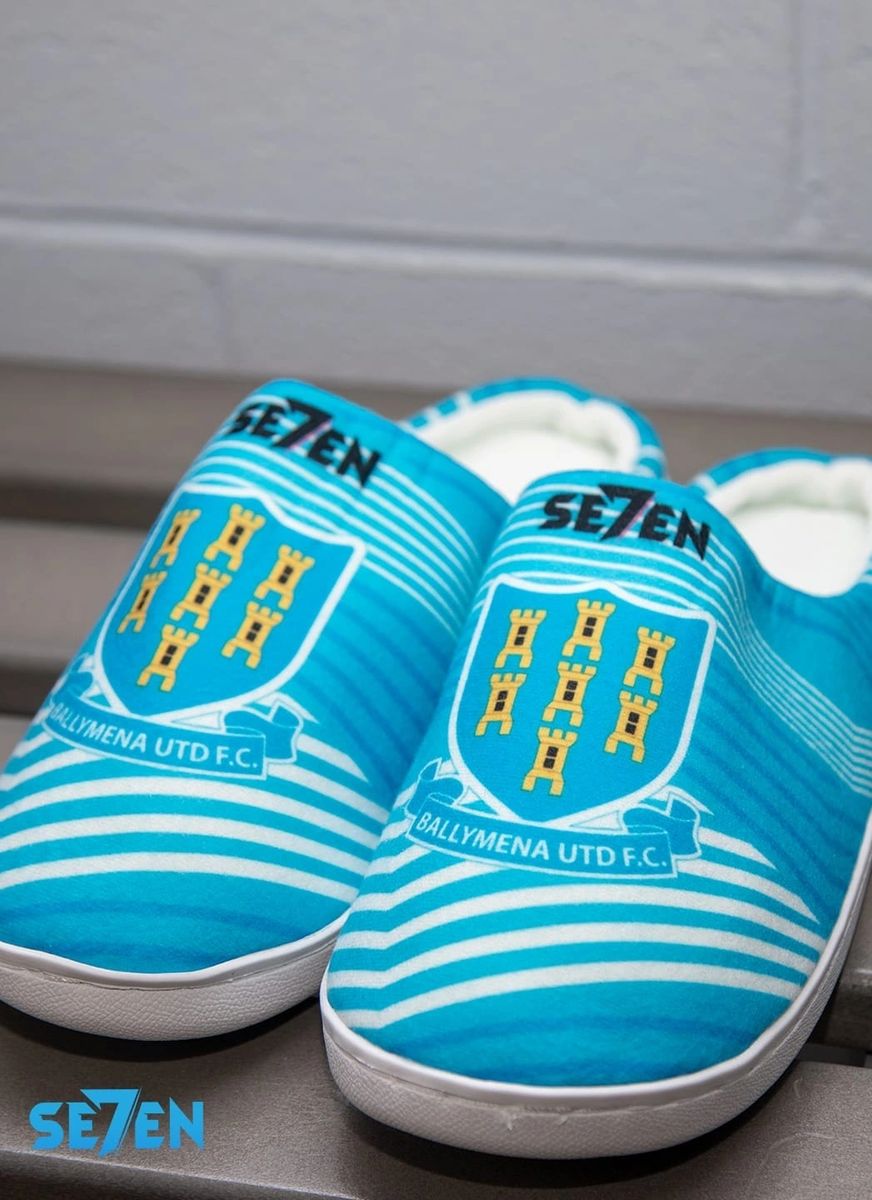 Se7en - Slippers Striped Sky Blue