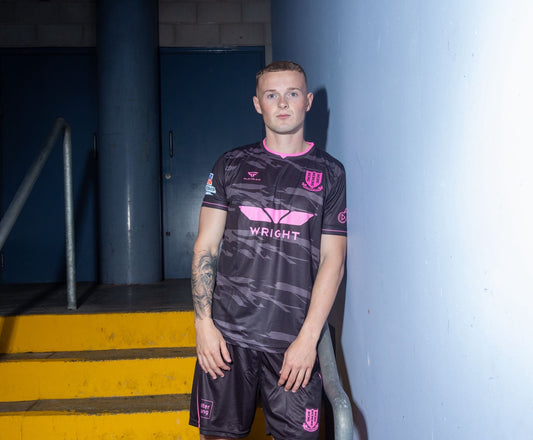 Ballymena United Playr-Fit Kids Away Shirt 2025/26