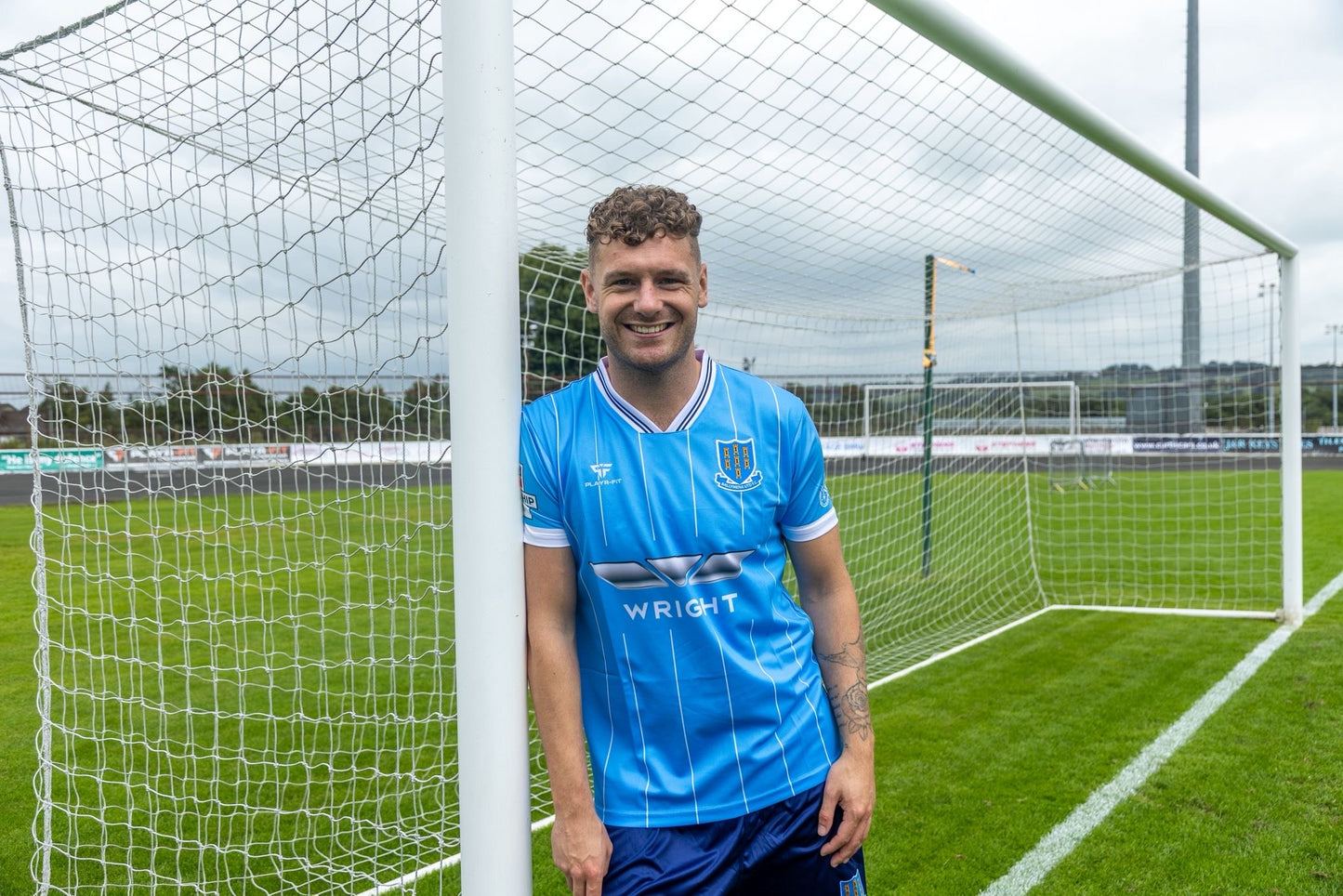 Ballymena United Playr-Fit Junior Home Shirt 2025/26