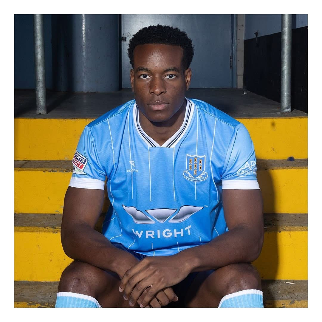 Ballymena United Playr-Fit Junior Home Shirt 2025/26
