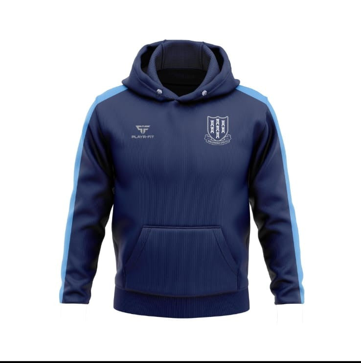 Ballymena United Playr-Fit 2025/26 Adult Navy Hoodie