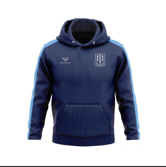 Ballymena United Playr-Fit 2025/26 Adult Navy Hoodie